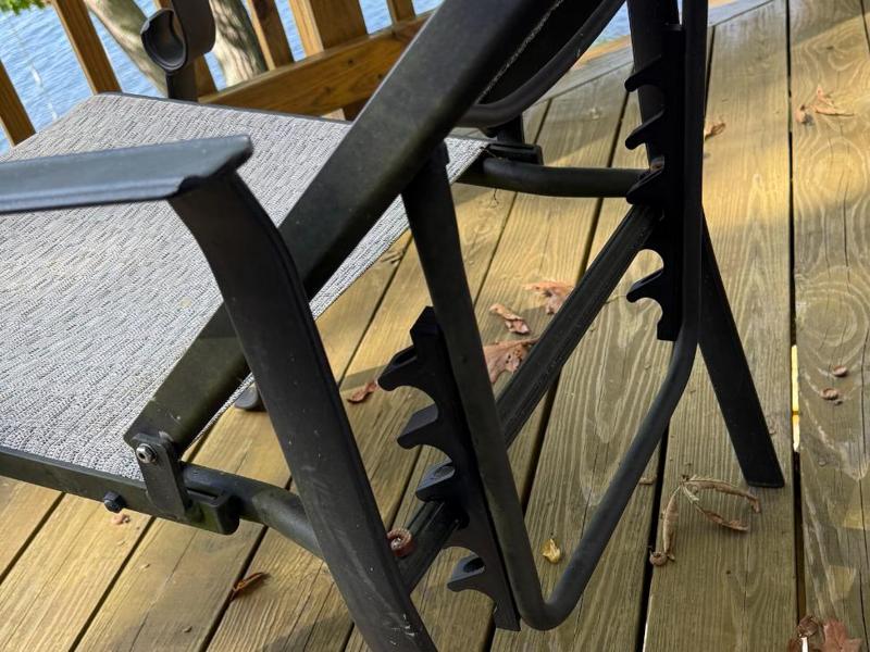 Adjustment Brackets for Outdoor Chaise Lounges