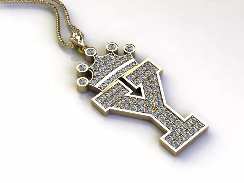 Y Letter Pendant
