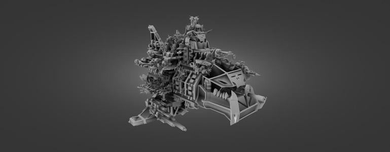 Ork  Battleship Slamblasta