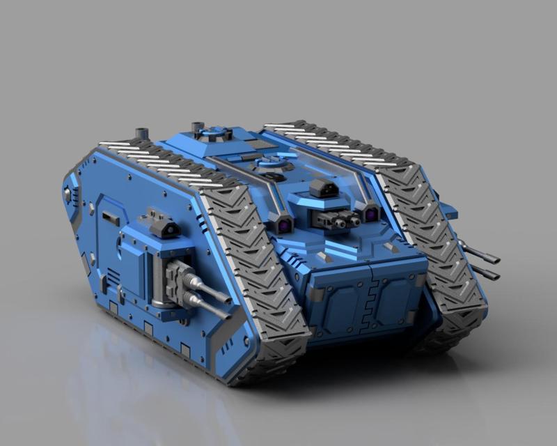 Land Raider (Spartacus pattern) FDM friendly