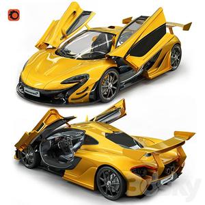 McLaren P1 – 3D Printable Supercar Model