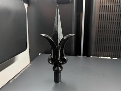 Ornate Spearhead Zaunspitze 18mm Halloween
