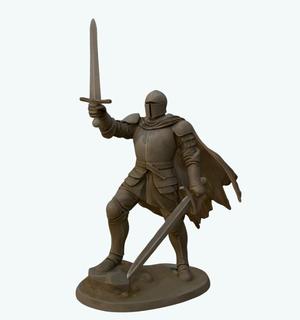 Knight With Two Swords – Defender of the Ridges