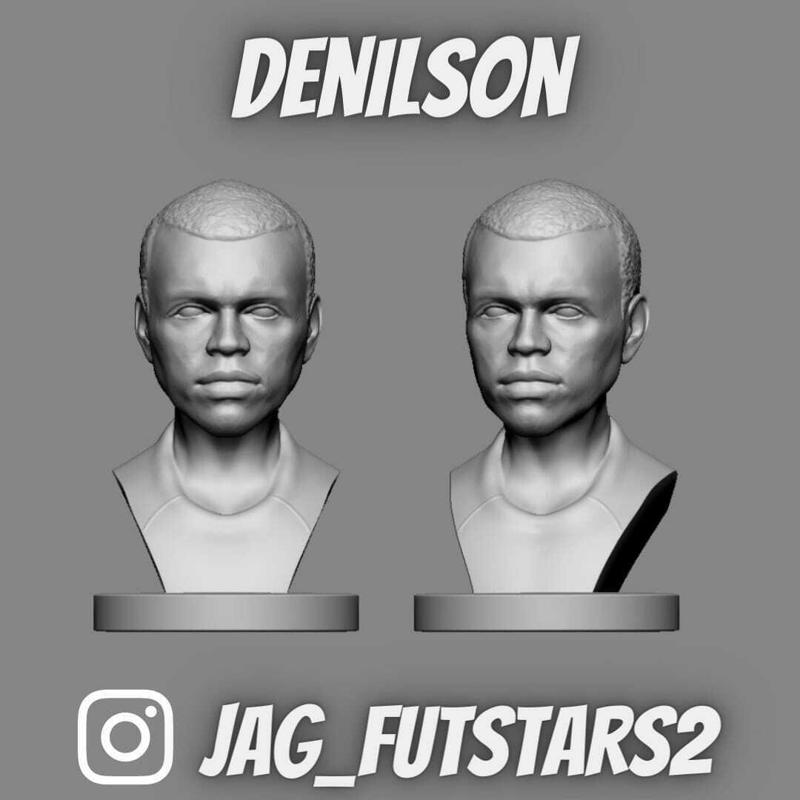 Denilson - Soccer Bust - Sao Paulo, Betis, Palmeiras, Brazil