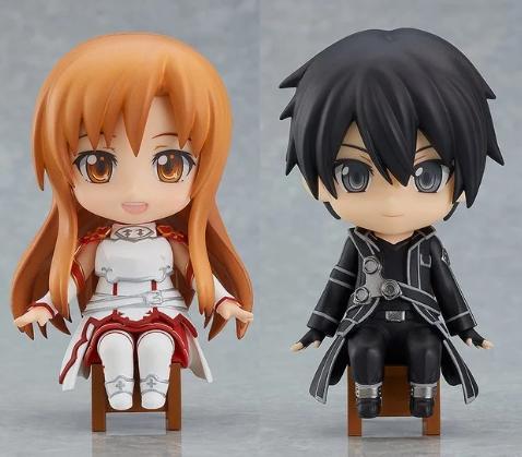 Asuna and Kirito SAO pack x2 designs