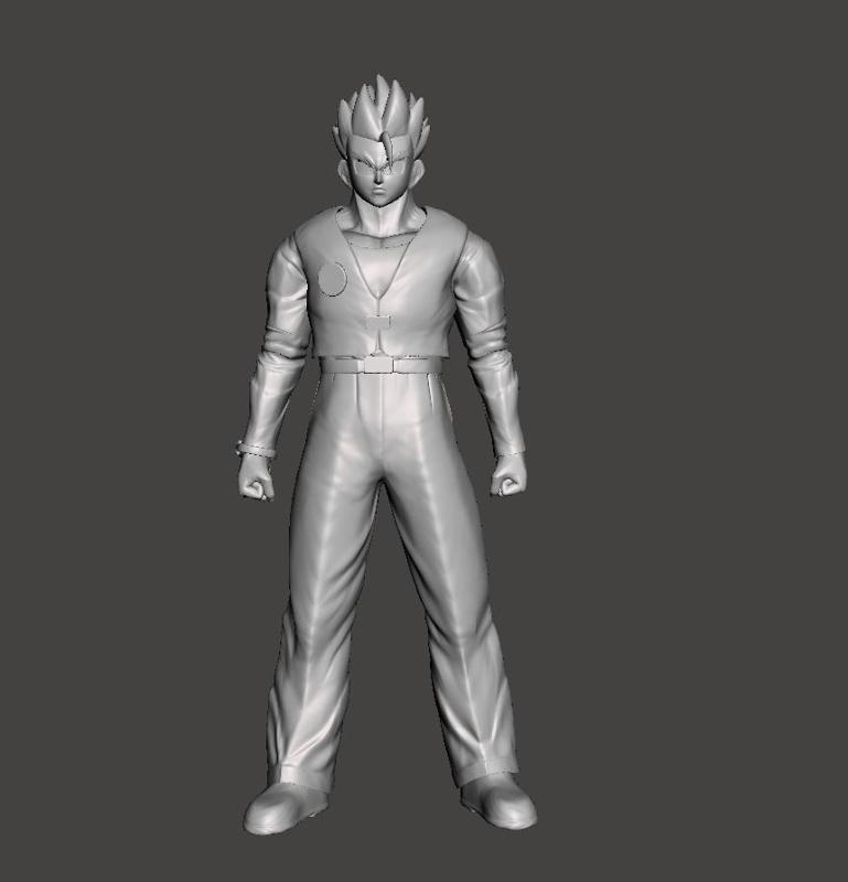Son Gohan High School 3D Model
