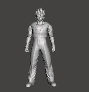 Son Gohan High School 3D Model