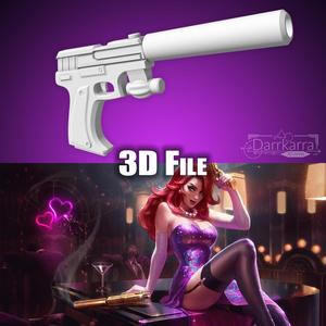 Miss Fortune Secret Agent League of Legends STL file