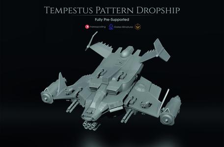 Tempestus Pattern Dropship - Heavy Weapon Flying Transport