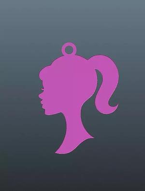 Barbie Icon Keychain or pendant