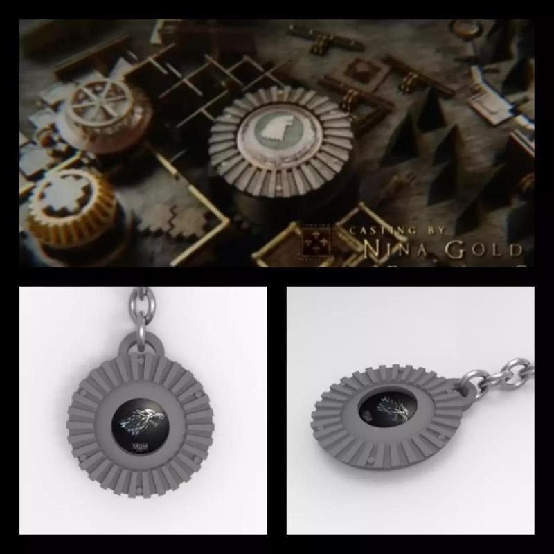 Stark gear keychain - Game of Thrones