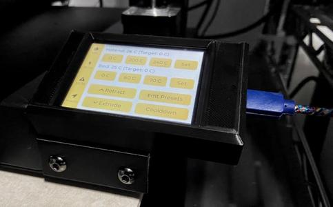 CYD ESP32 LVGL Display Clip-on Mount for Kingroon KP5L