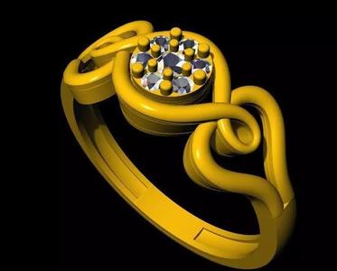 Cluster Ring 3dm file