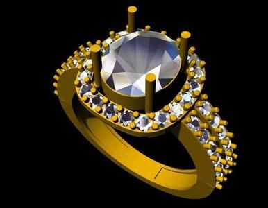 Cluster Ring 3dm file