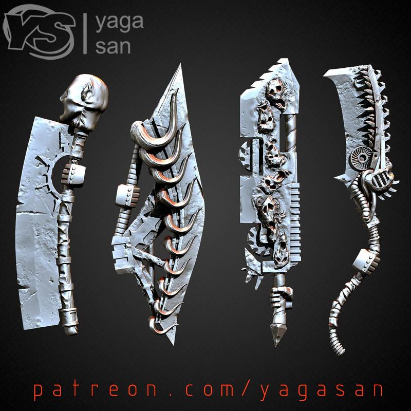 CSM Great Sword Weapons PACK