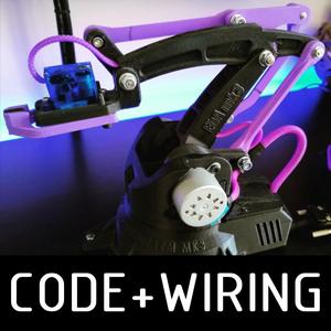The best Robot Arm with Arduino + code + wiring EezzybotArm