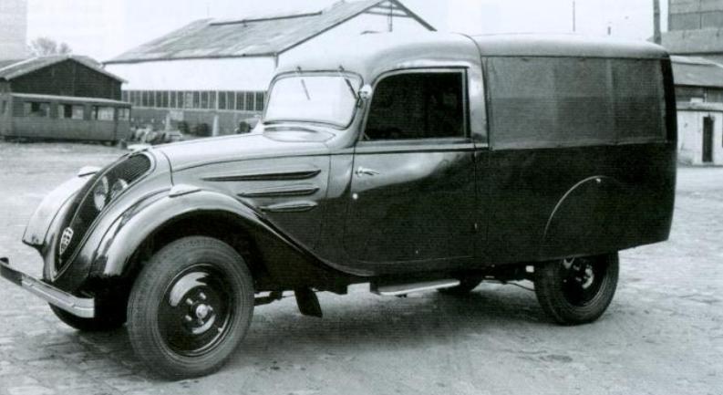 Peugeot MKN/MNB/MNL Fourgon (based on Peugeot 402) 1939