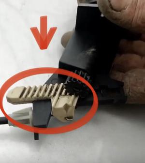 Hyundai Elentra 1997-2002 heater direction gear