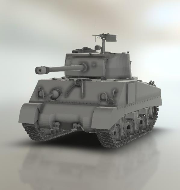 M4 Sherman, American Medium Battle Tank