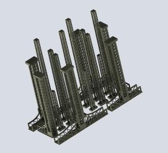 OO/HO Scale Latice Signal Tower