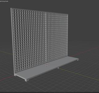 1:24 modular wire rack for diorama