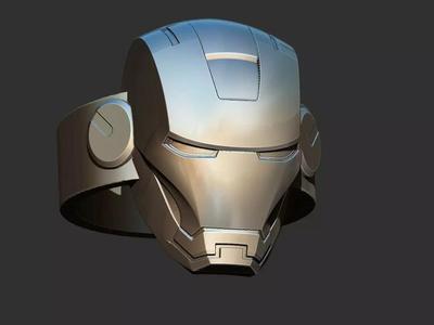 Iron Man ring - homem de Ferro