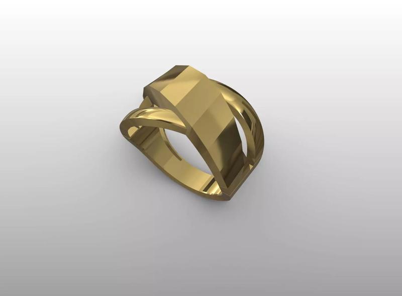 Interlock Embrace Ring