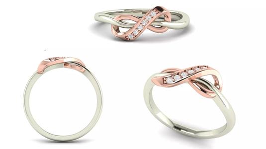Infinity Band Ring