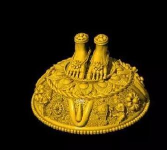 Lord Balaji Charan Paduka 3D Model