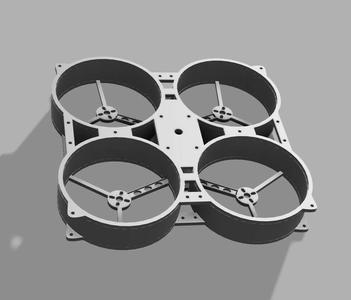 Drone The frame of the quadcopter is 5 inch with blade protection
