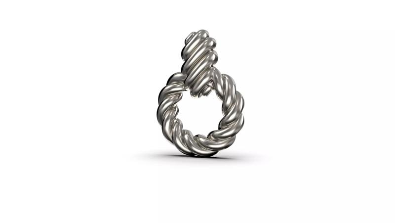 Rolled Earring