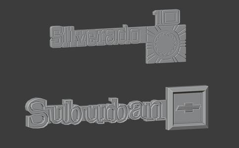 Chevrolet Suburban emblem