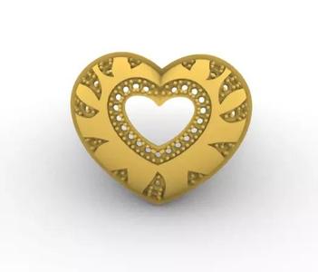 Heart Jewel Flames