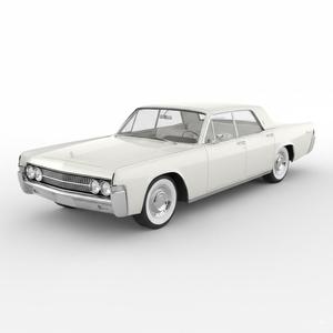 1961 Classic American Luxury Sedan 3D Model – Iconic Vintage Car for Printing & Display