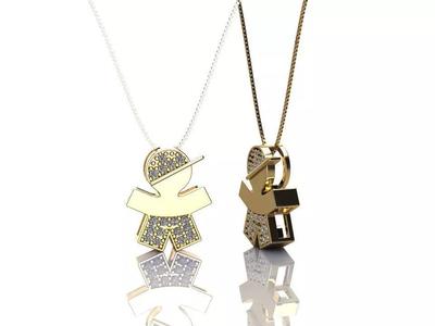 Boy Pendant