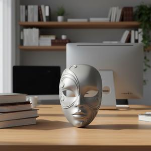 Opulent Swirl Mask