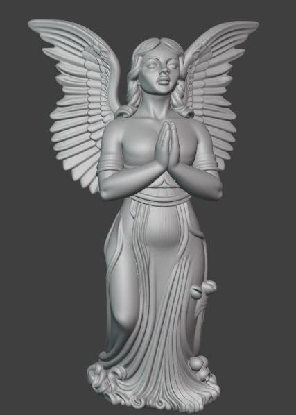 Praying Angel Statue