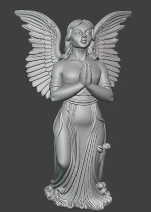 Praying Angel Statue
