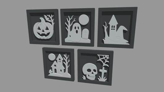 Halloween Frames // Design 04