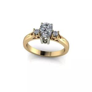 CJC607 Ladies womans womens diamond ruby emerald Rings