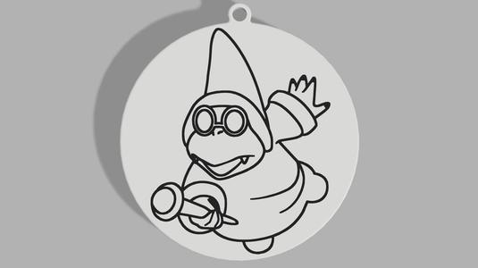 Kamek - Christmas Ornament