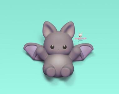Bat Lying Down