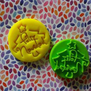 Timbre Stamp "Felíz Navidad"