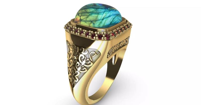 ornament signet ring stl verified