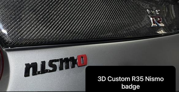 Nismo rear badge
