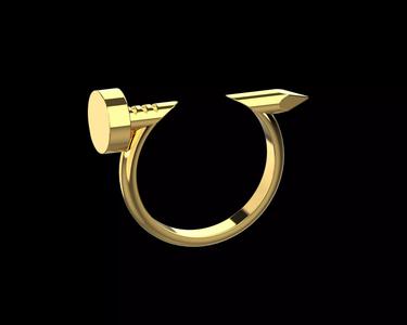 Nail Ring In The Finger 16 Size N94