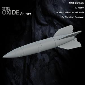 WWII Germany V2 rocket