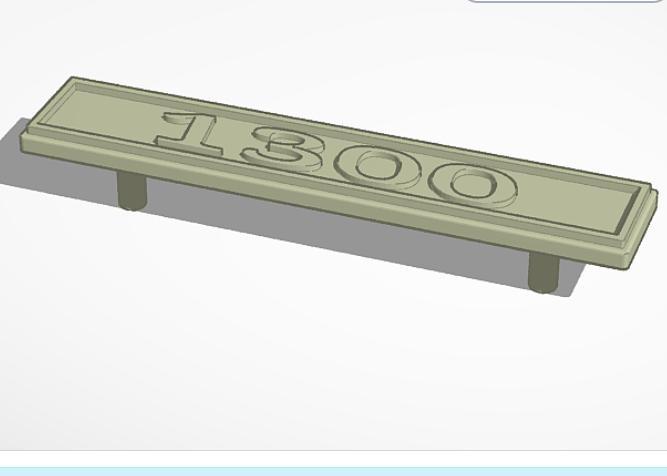 VAZ-BA3-Lada emblem 1300