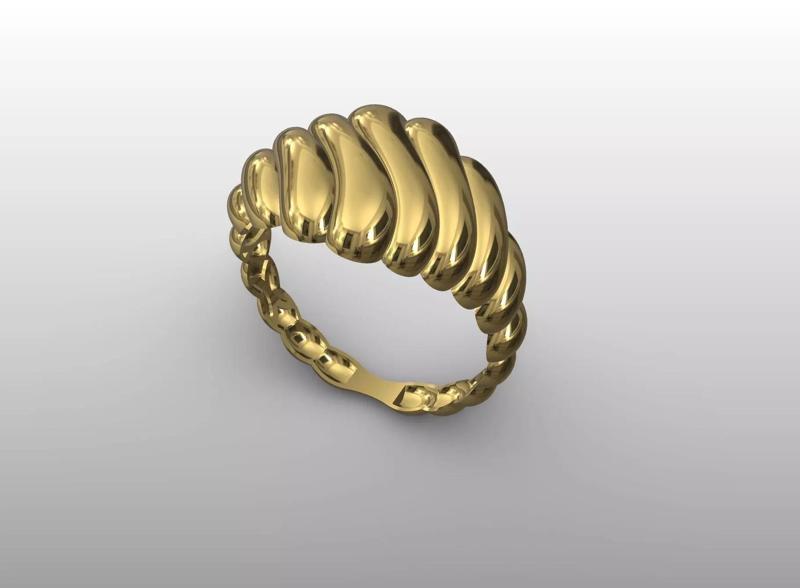Ondine Wave Ring