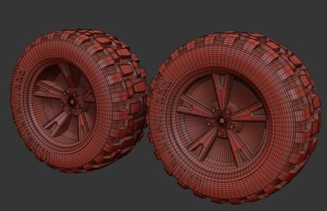 11mm V2 wheels 1:64